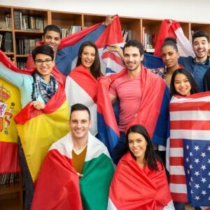 Logo du groupe International students